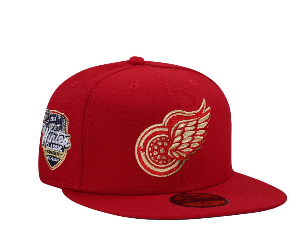 New Era Detroit Red Wings Winter Classic 2014 Throwback Prime Edition 59Fifty Fitted Cap