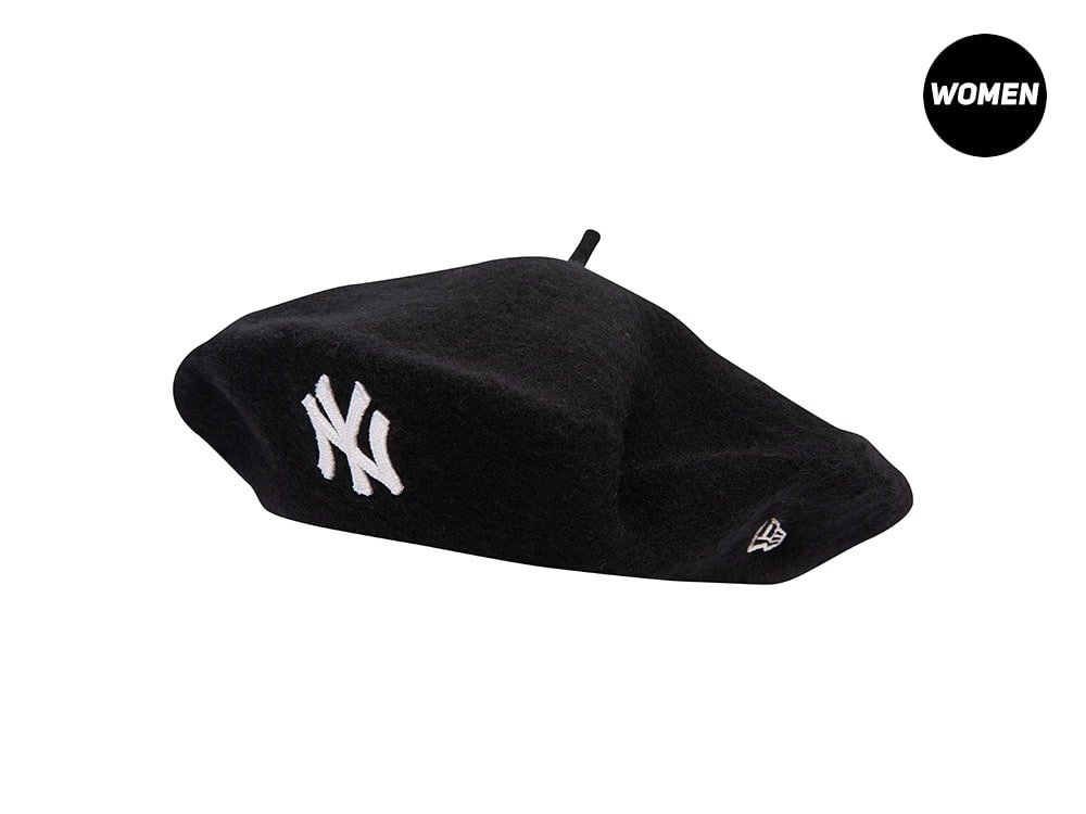 New Era New York Yankees Black Wool Barett