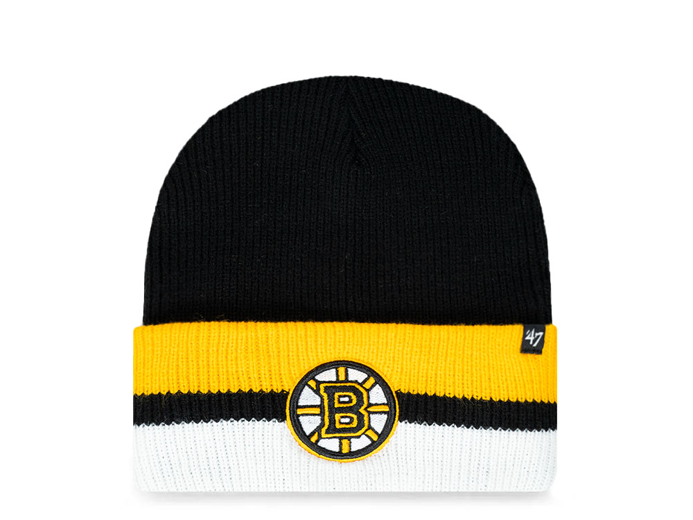 47Brand Boston Bruins Black Split Kapsyl