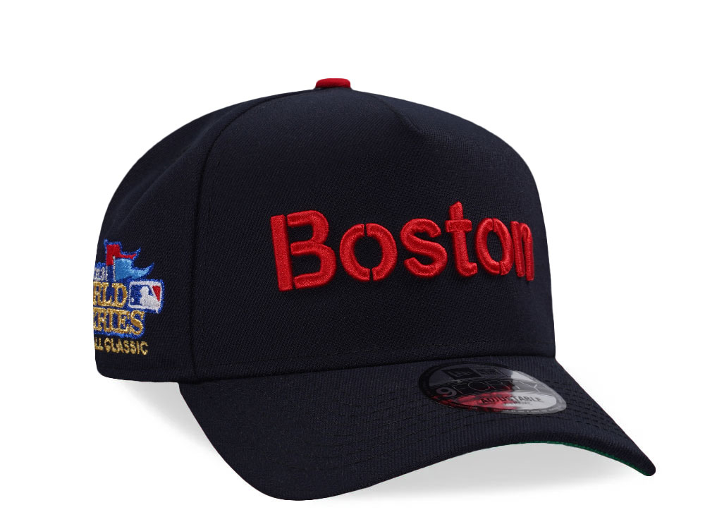 New Era Boston Red Sox World Series 2013 Navy Metallic Edition 9Forty A Frame Snapback Cap