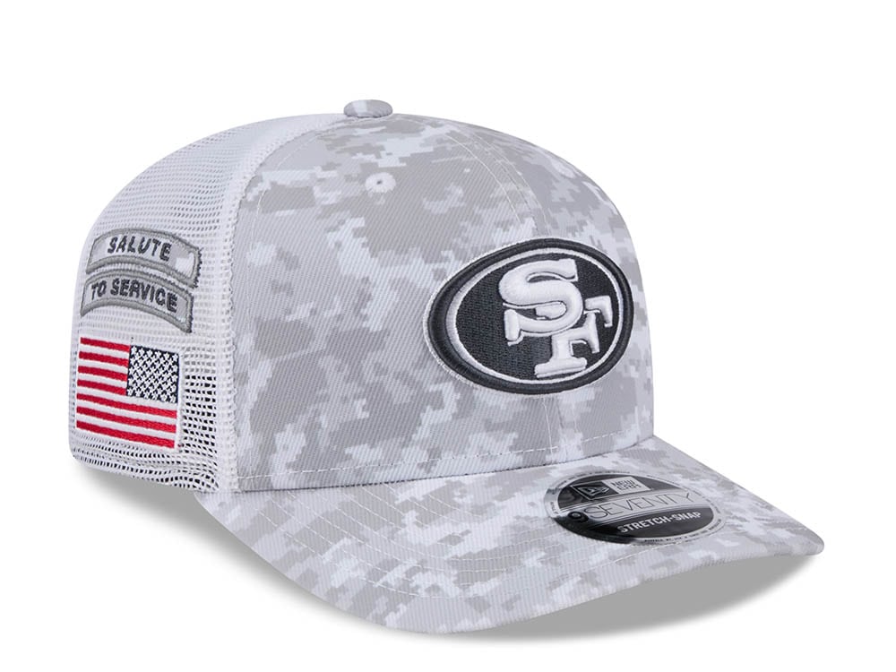 New Era San Francisco 49ers Digi Camo Trucker 9Seventy Snapback Cap