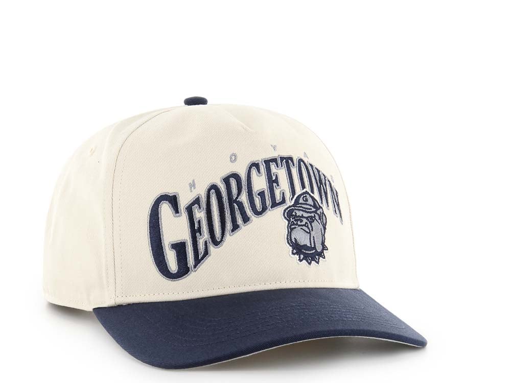 47Brand Georgetown Hoyas Natural Wave Hitch Snapback Cap