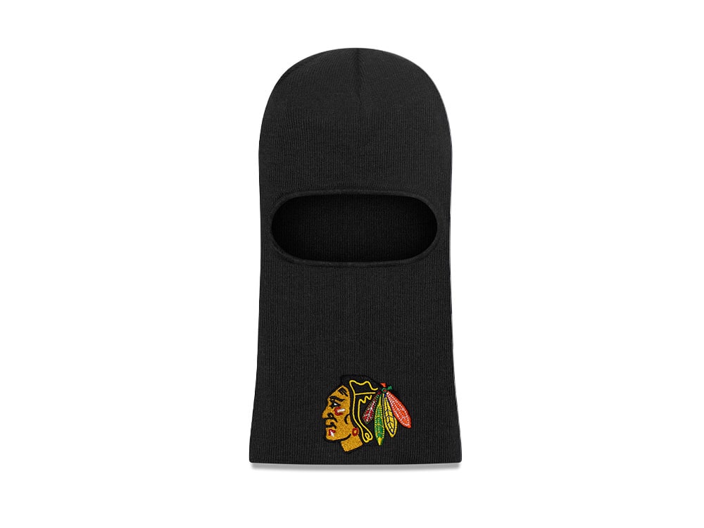 Mitchell & Ness Chicago Blackhawks Tailgate Balaclava Black Kapsyl