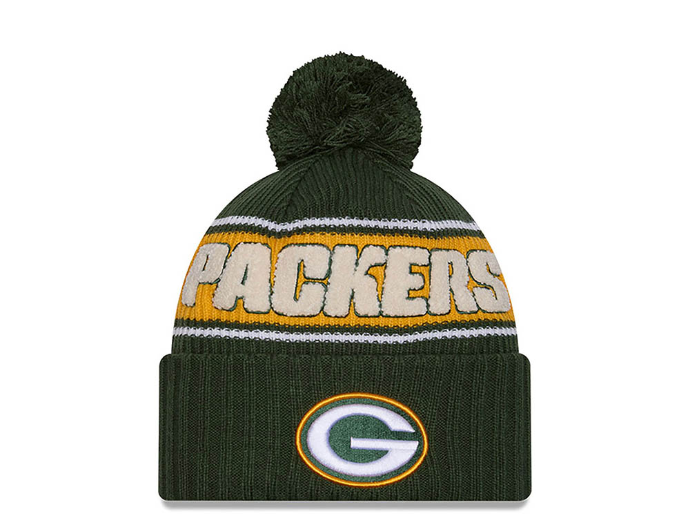 New Era Green Bay Packers Sideline 2024 keps