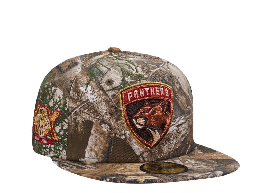 New Era Florida Panthers 20th Anniversary Realtree Prime Edition 59Fifty Fitted Cap