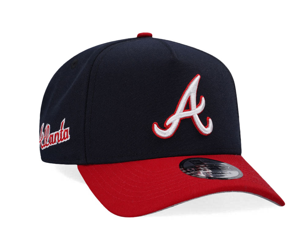 New Era Atlanta Braves Classic Two Tone Edition 9Forty A Frame Snapback Cap