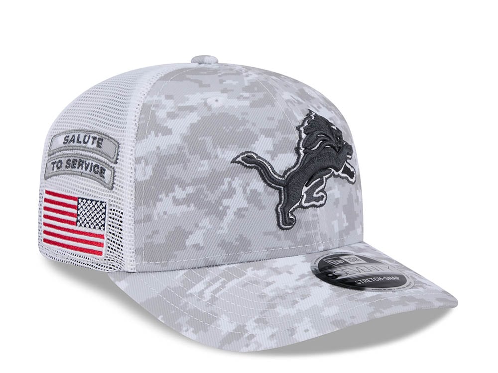 New Era Detroit Lions Digi Camo Trucker 9Seventy Snapback Cap