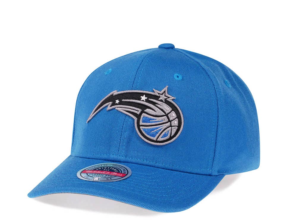 Mitchell & Ness Orlando Magic Team Ground Red Line Solid Flex Snapback Cap