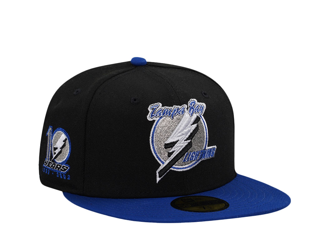 New Era Tampa Bay Lightning 10th Anniversary Throwback Two Tone Edition 59Fifty Fitted Cap