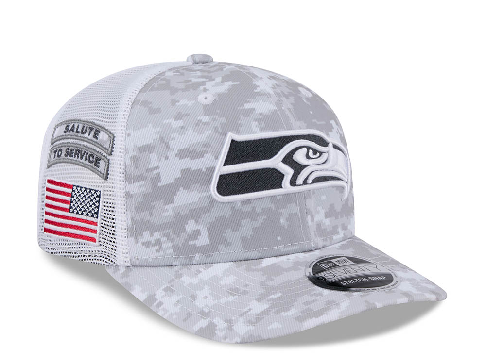 New Era Seattle Seahawks Digi Camo Trucker 9Seventy Snapback Cap