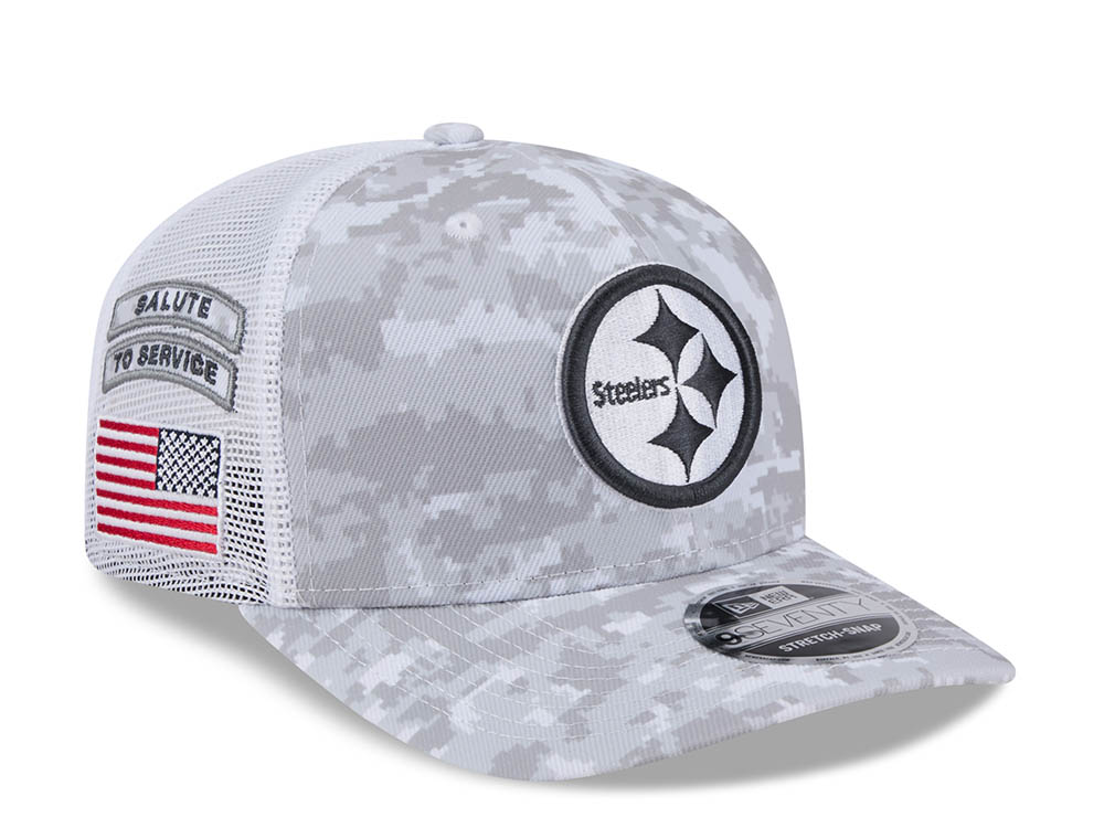 New Era Pittsburgh Steelers Digi Camo Trucker 9Seventy Snapback Cap