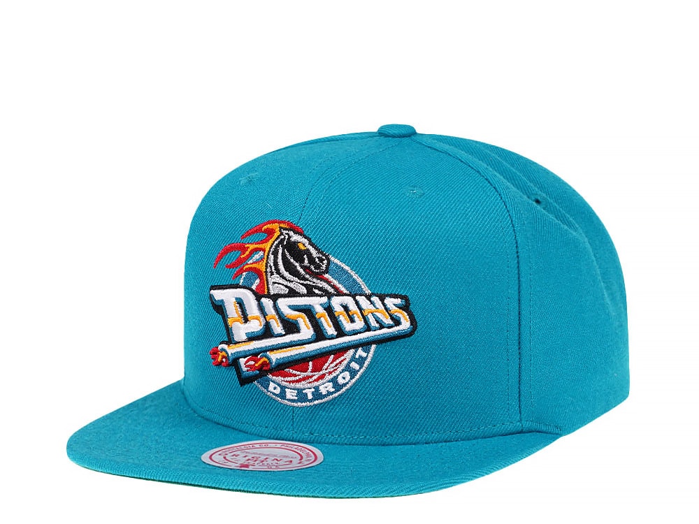 Mitchell & Ness Detroit Pistons Hardwood Classics Snapback Cap