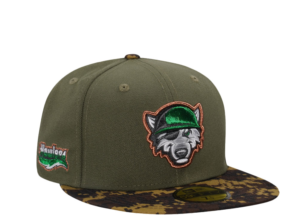 New Era Erie Seawolves Military Two Tone Edition 59Fifty Fitted Cap