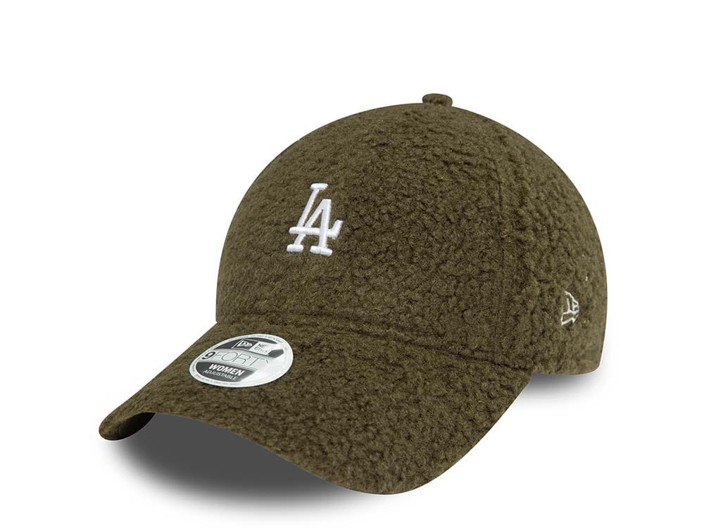 New Era Los Angeles Dodgers Borg Olive Womens 9Forty Snapback Cap