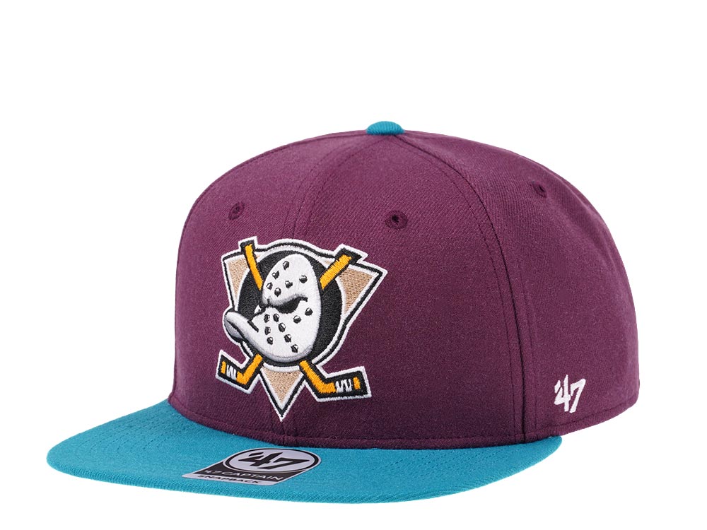 47brand Anaheim Ducks 2Tone Captian Snapback Cap