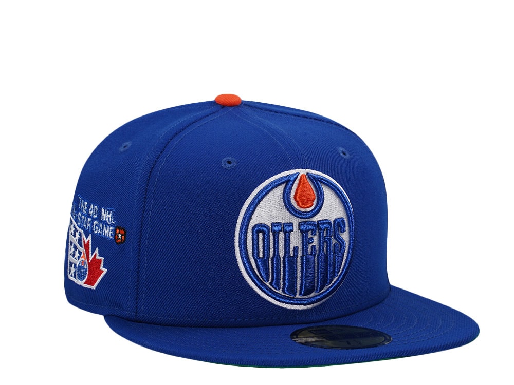 New Era Edmonton Oilers All Star Game 1989 Throwback Edition 59Fifty Fitted Cap