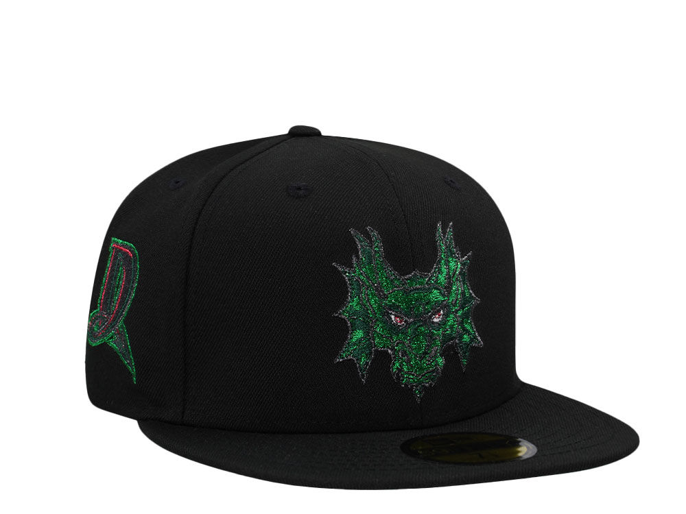 New Era Dayton Dragons Green Liquid Metallic Edition 59Fifty Fitted Cap