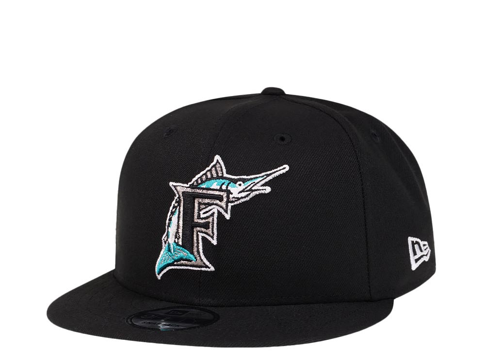 New Era Florida Marlins Black Edition 9Fifty Snapback Cap