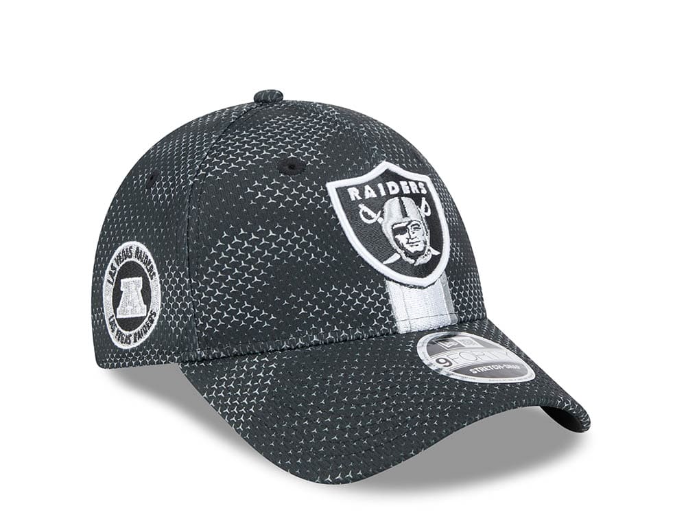 New Era Las Vegas Raiders Sideline 2024 9Forty Stretch Snapback Cap