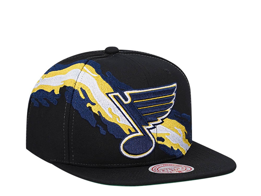 Mitchell & Ness St. Louis Blues Vintage Paintbrush Snapback Cap