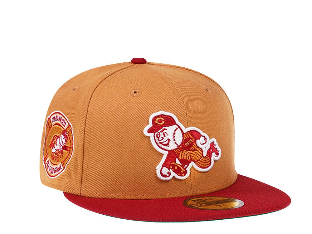 New Era Cincinnati Reds All Star Game 1970 Golden Era Edition 59Fifty Fitted Cap