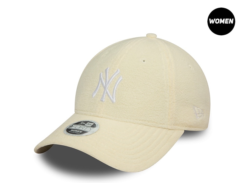 New Era New York Yankees Cosy White Womens 9Forty Strapback Cap