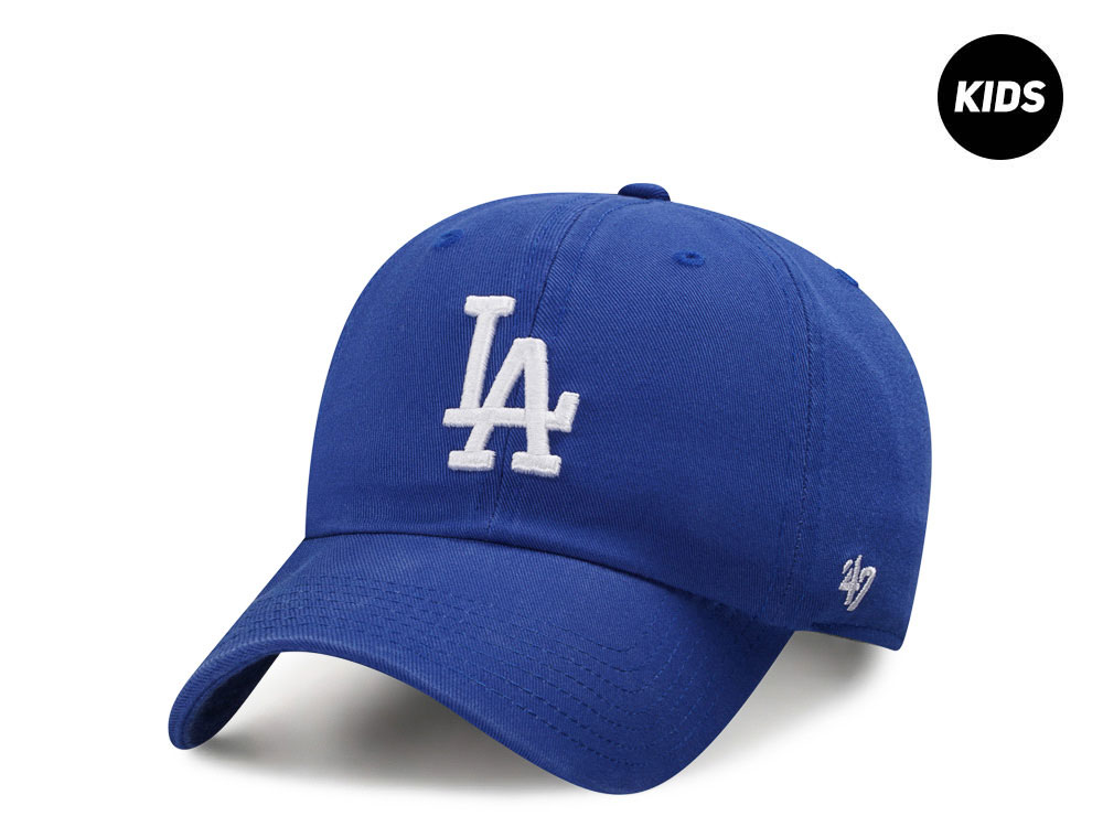 47Brand Los Angeles Dodgers Royal MVP Kids Strapback Cap