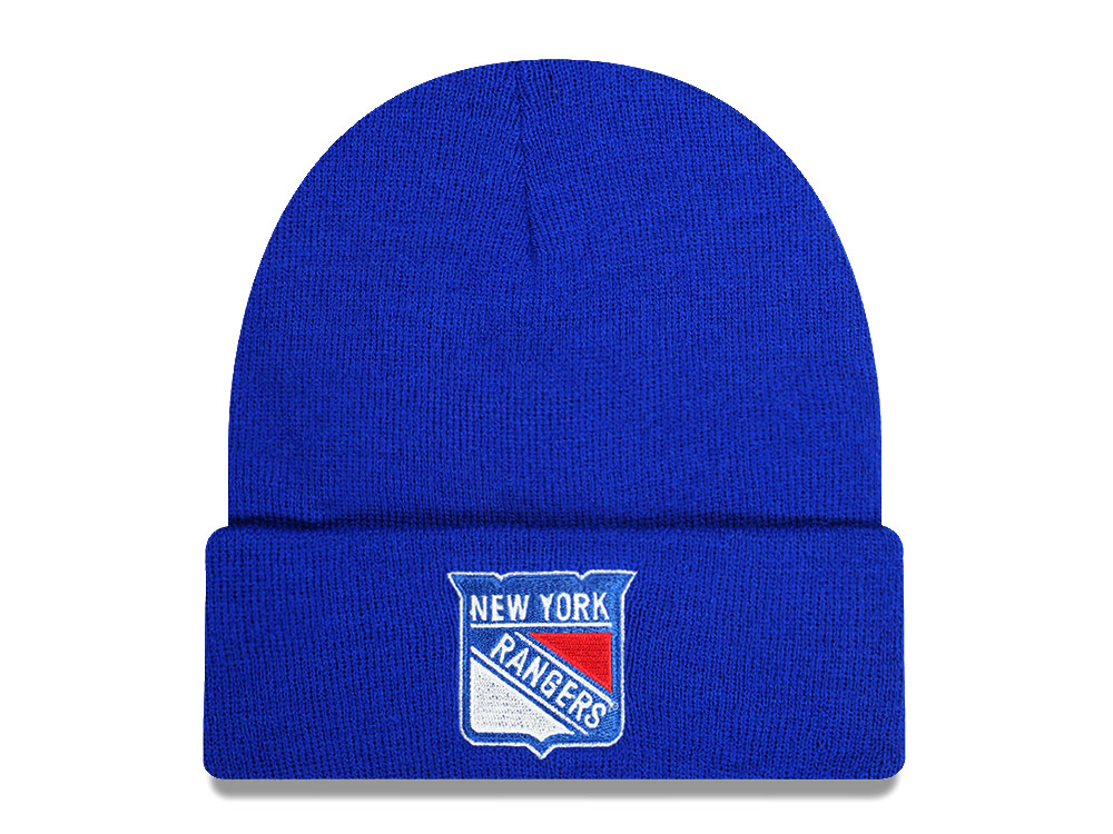 American Needle New York Rangers Cuffed Royal Knit