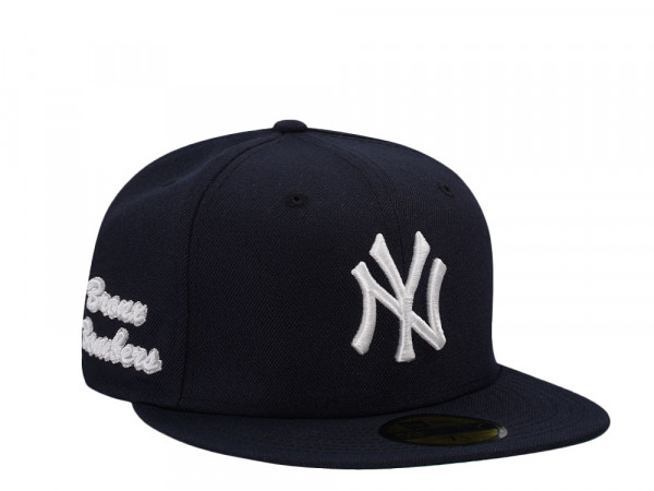 New Era New York Yankees Bronx Bonkers Navy Throwback Edition 59Fiftys Fitted Cap