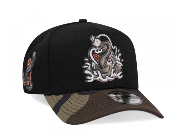 New Era Gwinnett Stripers Camo Two Tone Edition A Frame Snapback Cap