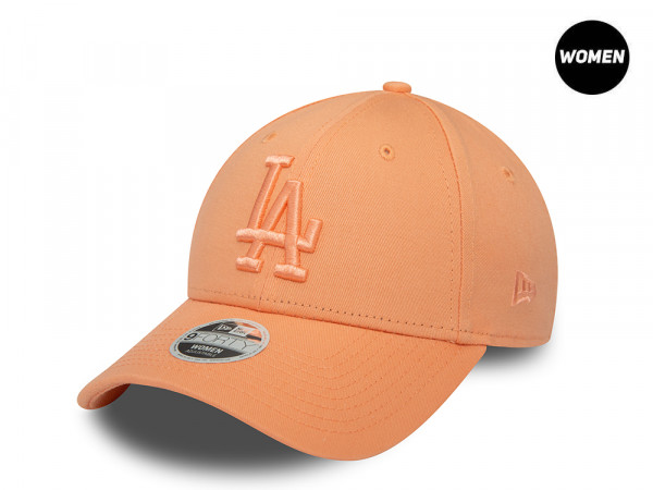 New Era Los Angeles Dodgers League Essential Salmon Womens 9Forty Strapback Cap