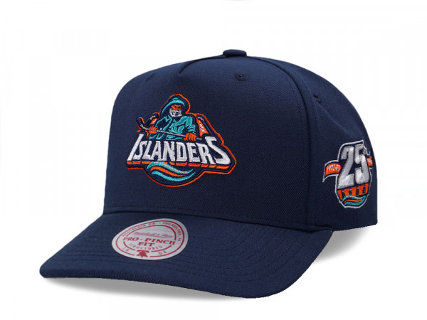 Mitchell & Ness New York Islanders 25th Anniversary Pro Pinch A Frame Snapback Cap