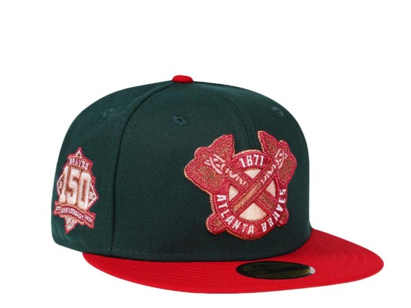 New Era Atlanta Braves 150th Anniversary Copper Two Tone Prime Edition 59Fifty Fitted Cap