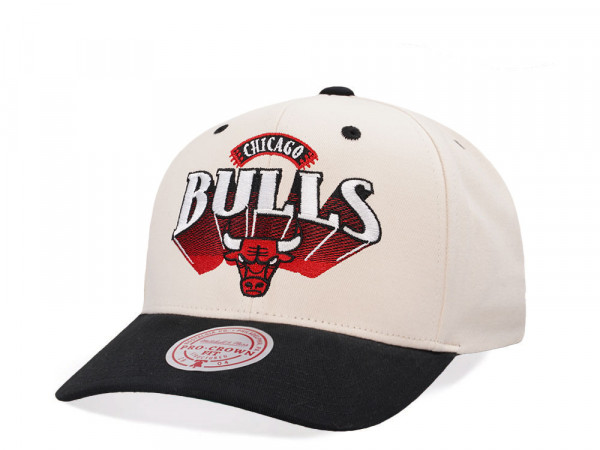 Mitchell & Ness Chicago Bulls Horizon Two Tone Pro Crown Fit Snapback Cap