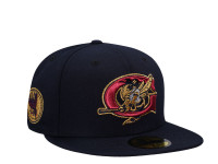 New Era Greenville Hornets Navy Metallic Edition 59Fifty Fitted Cap