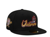 New Era Columbus Clippers Veleros Black Metallic Edition 59Fifty Fitted Cap