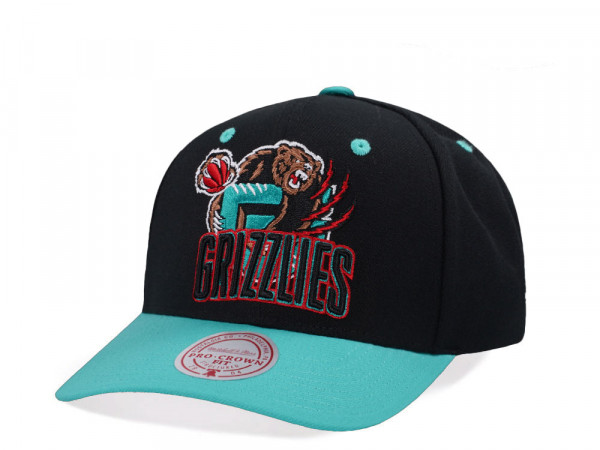 Mitchell & Ness Memphis Grizzlies Two Tone Pro Crown Fit Snapback Cap