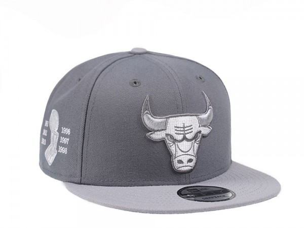 New Era Chicago Bulls 6x Champions Edition 9Fifty Snapback Cap