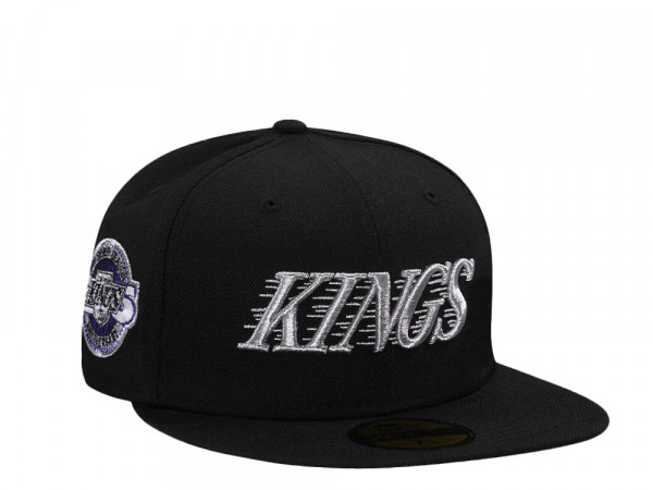 New Era Los Angeles Kings 25th Anniversary Black Prime Edition 59Fifty Fitted Cap