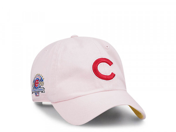 47Brand Chicago Cubs All Star Game 1990 Pink Double Under Clean Up Strapback Cap