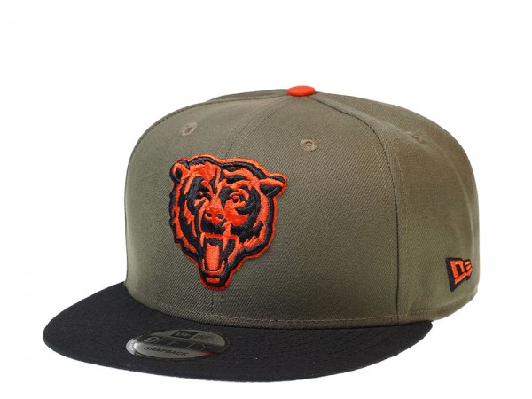 New Era Chicago Bears 2Tone Olive 9Fifty Snapback Cap