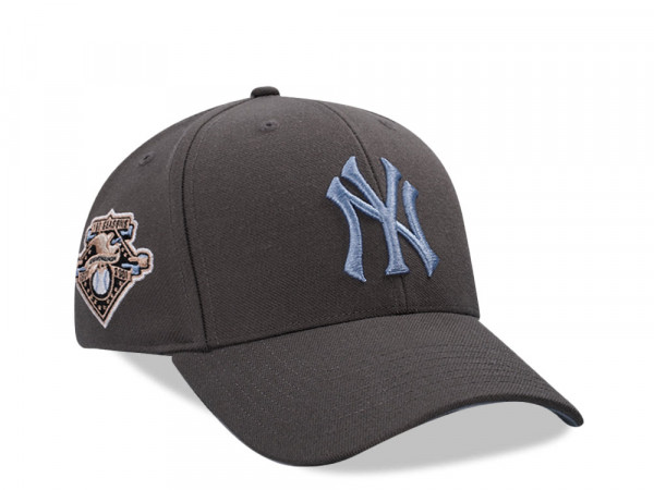 47Brand New York Yankees 100 Seasons American League Graphite Sure Shot MVP Snapback Cap