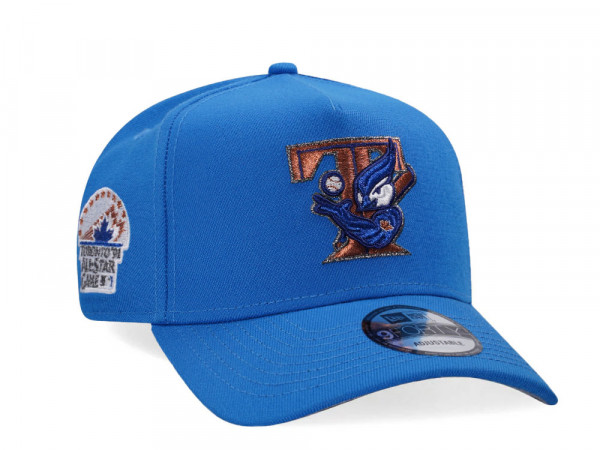 New Era Toronto Blue Jays All Star Game 1991 Blue Copper A Frame 9Forty Snapback Cap