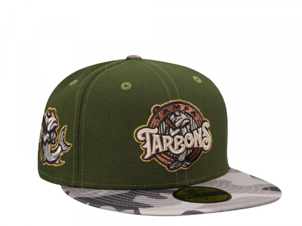 New Era Tampa Tarpons Outdoor Camo Two Tone Edition 59Fifty Fitted Cap