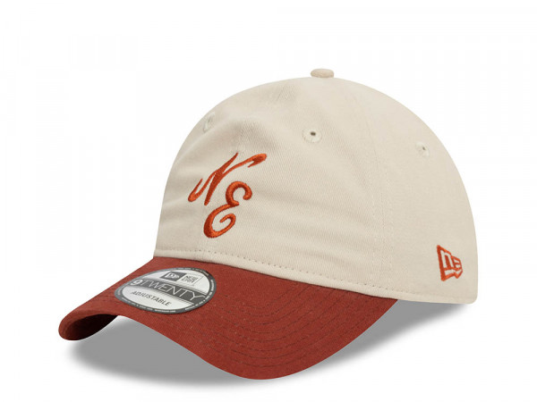 New Era New Era Peached Cotton Red 9Twenty Strapback Cap