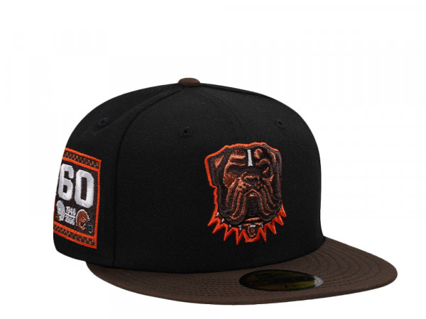 New Era Cleveland Browns 60th Anniversary Throwback Two Tone Edition 59Fifty Fitted Cap