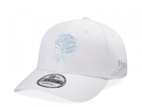 New Era England Rugby White 9Forty Strapback Cap