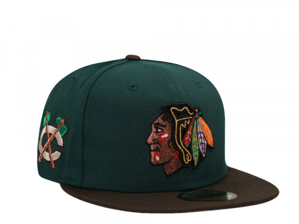 New Era Chicago Blackhawks Copper Two Tone Edition 59Fifty Fitted Cap