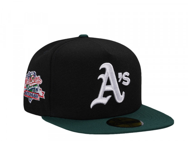 New Era Oakland Athletics World Series 1989 Classic Two Tone Edition 59Fifty A Frames Fitted Cap