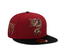 New Era Wisconsin Timber Rattlers Brick Satin Brim Edition 59Fifty Fitted Cap
